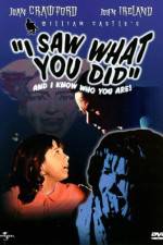 Watch I Saw What You Did Gomovies