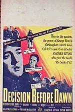 Watch Decision Before Dawn M4uhd